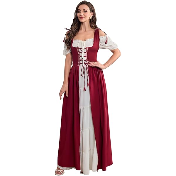 Disfraces Disfraz Rojo Medieval Renacentista | Envío Gratis