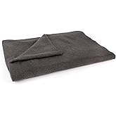 MediTac Grey Warm Wool Fire Retardant Blanket, 62" x 80" (52% Wool) - US Military Style