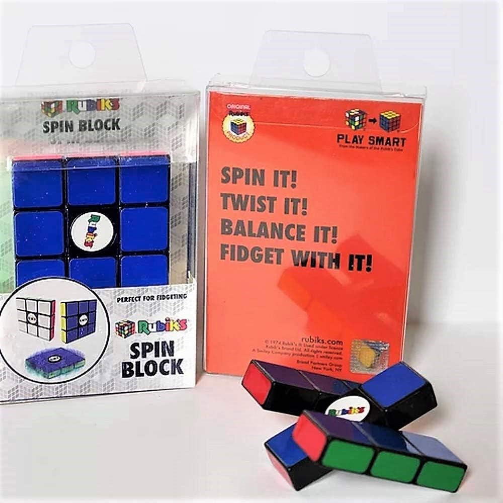 spin block fidget toy
