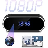 Amazon.com : LIBREFLY Full HD 1080P Camera Clock - WiFi Mini Discreet ...