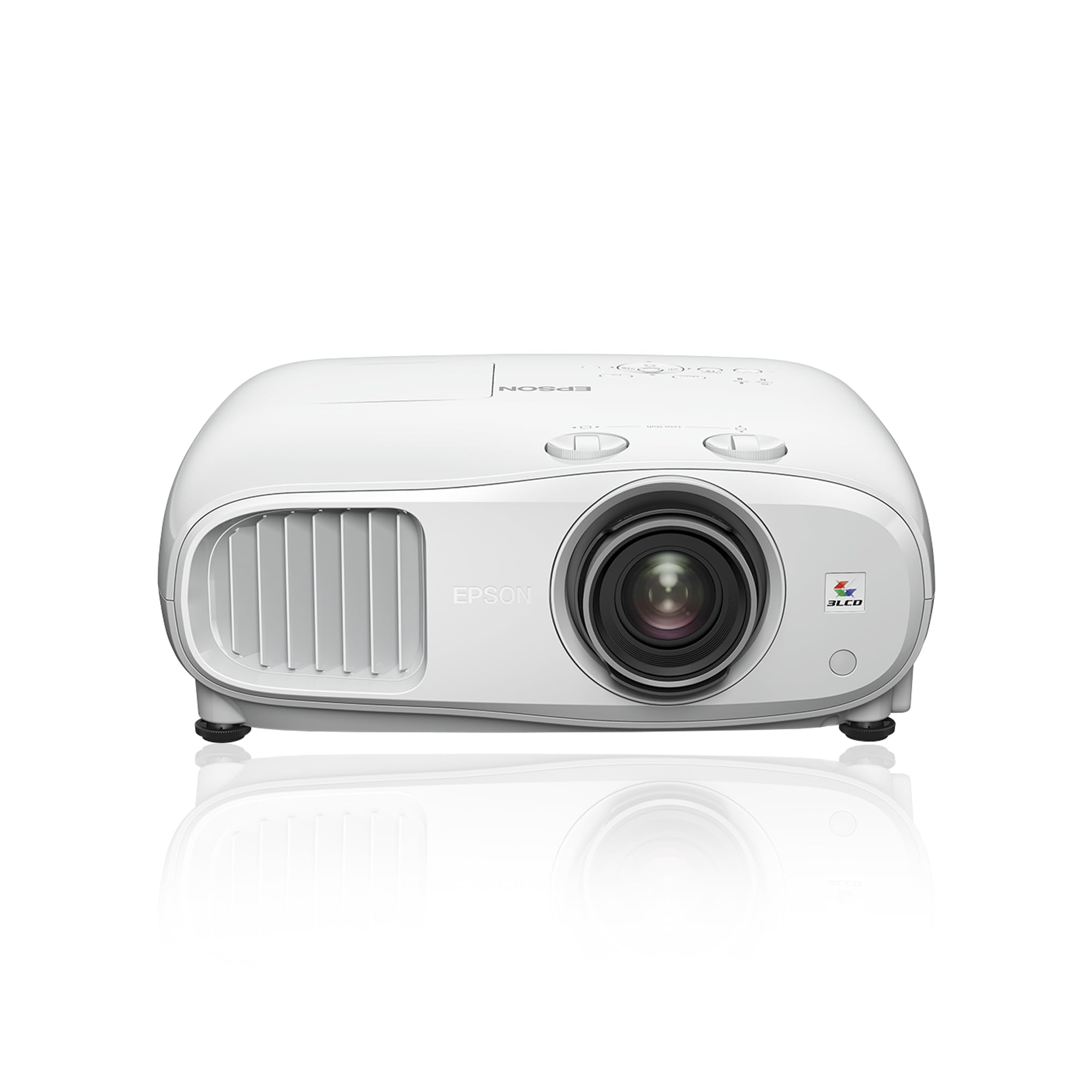 Epson EH-TW7000 3LCD, 4K PRO-UHD, 3000 Lumens, 500 Inch Display, Home Cinema, Streaming and Gaming Projector - White