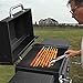 On'h BBQ Grill Mat - Set of 3 Heavy Duty Non-Stick for Ribs Shrimps Steaks Burgers Vegetables Reusable for Gas Charcoal Electric Grill Ovens Best Grilling Accessories