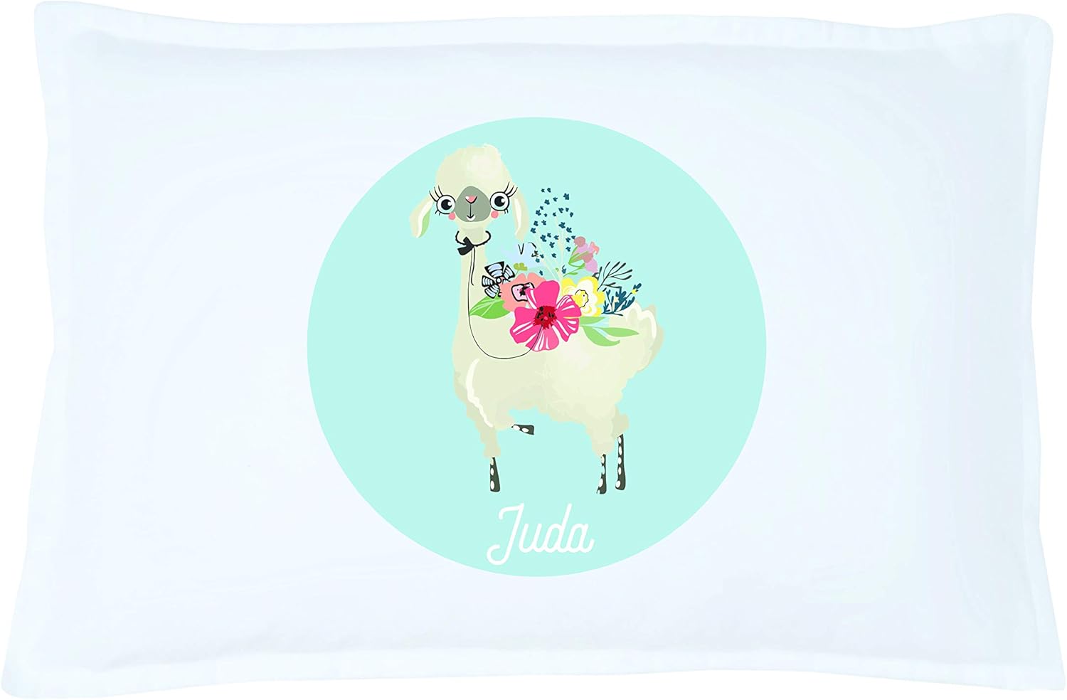 Amazon Com Cute Llama Pillow Case Personalized Pillowcase For