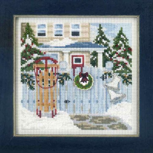 Holiday Memories - Beaded Cross Stitch Kit MH143304 - Buttons & Beads 2013 Winter