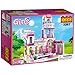 COGO Girls Blocks Princess Castle Toys for Girls Pink Palace Building Blocks Bricks Toys Construction Set for Kids 254 Pcs 3262
