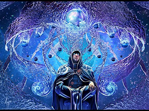 RFG REMOVE FROM GAME Jace Beleren Floating Compatible with Magic The Gathering MTG Playmat 24 x 14 inch