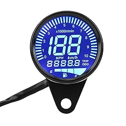 Qiilu Universal Motorcycle LED Digital