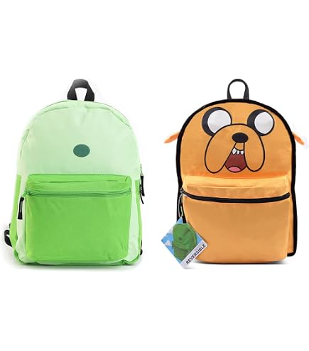 Loungefly Warner Bros Adventure Time Jake Mini Backpack : Clothing, Shoes & Jewelry