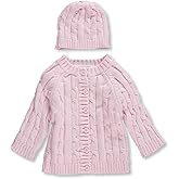 Baby Dove Newborn Cable Knit Cardigan & Beanie - Baby Gift Set