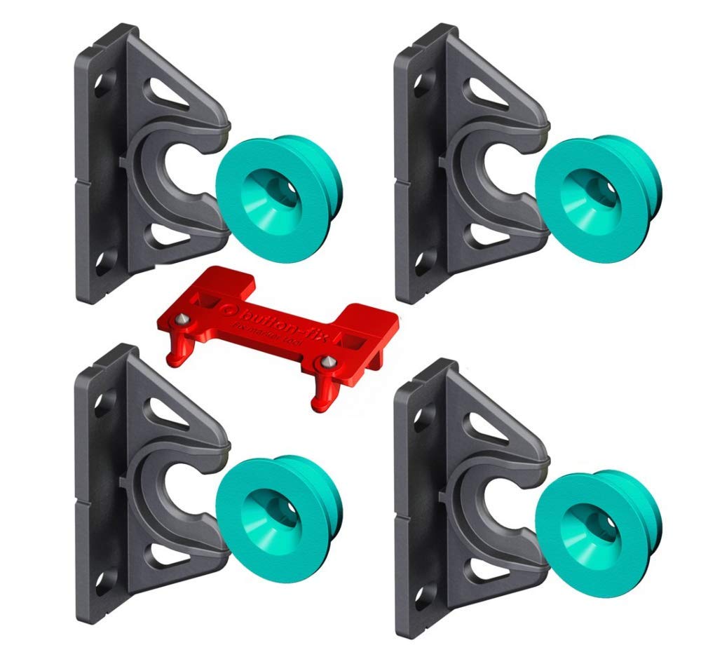 Button Fix Type 2 Bracket with Upgraded Button x4 + 1 Marker Tool