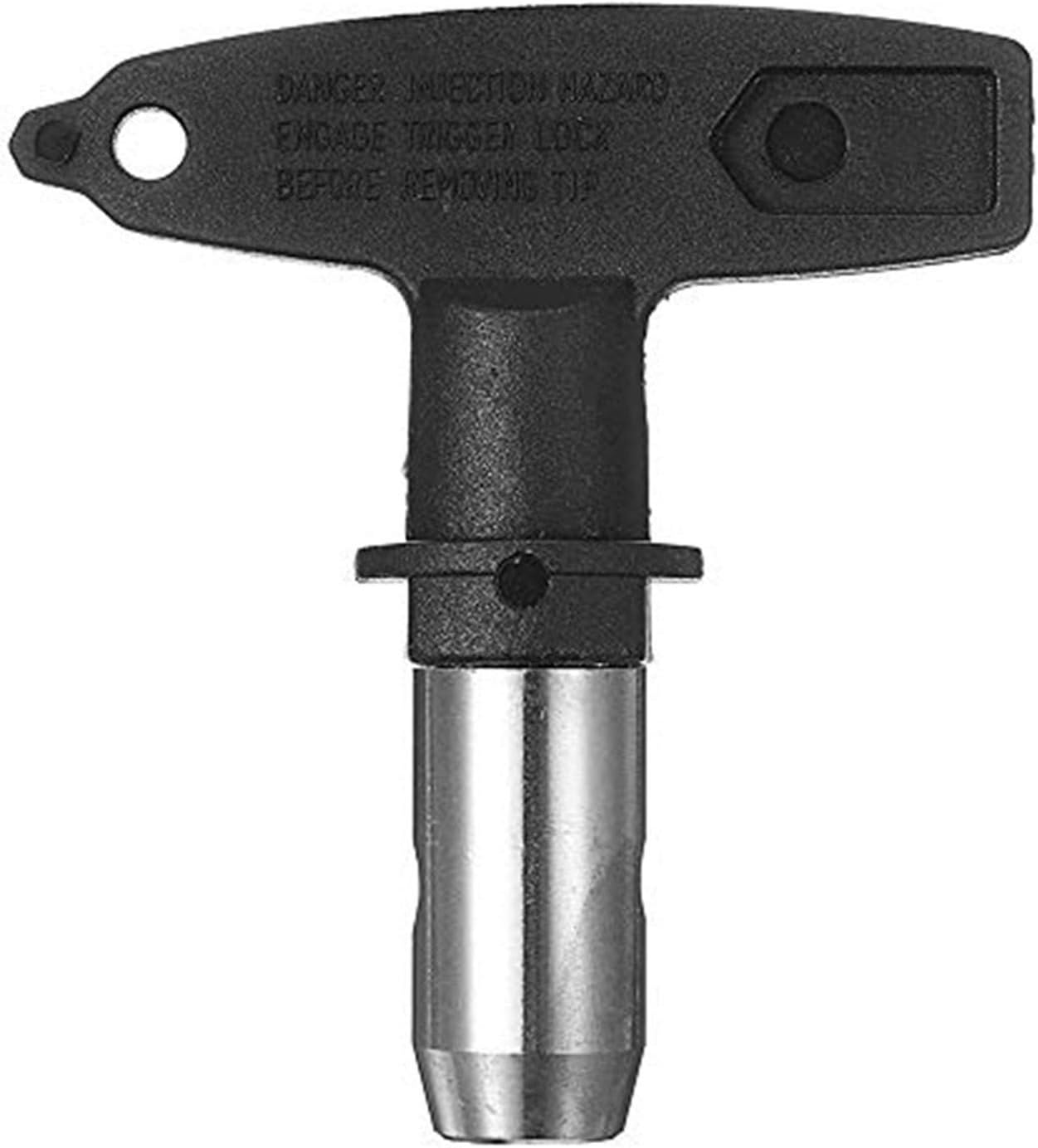 EsportsMJJ 15 Type Airless Spraying Gun Tips for Paint Sprayer Nozzle 45x50mm 515- #12, Black,Silver