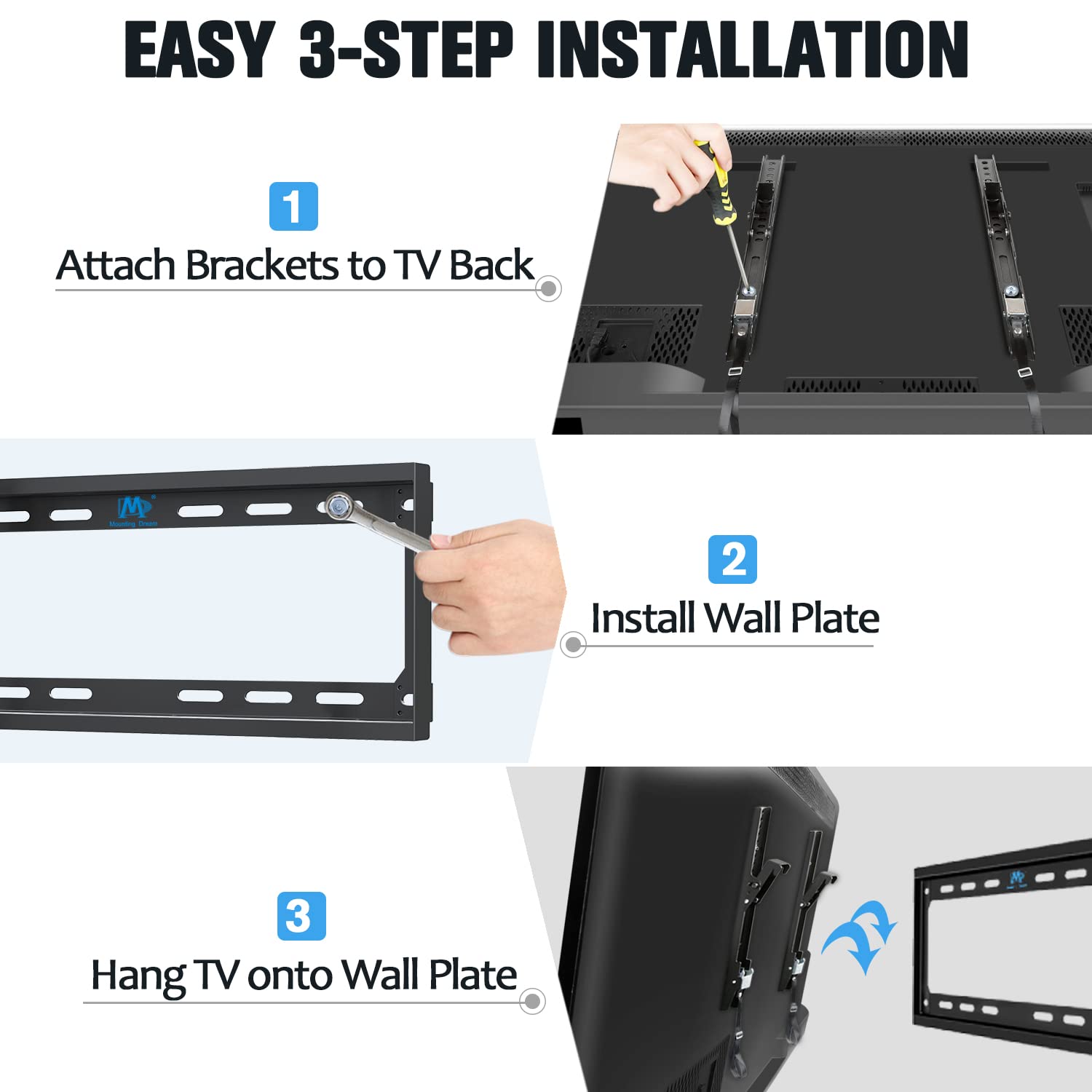 Mua Mounting Dream Tilting TV Mounts for Most 26-60 Inch LED, LCD TVs ...