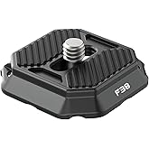 ULANZI New Version F38 Quick Release Plate 2-in-1, FALCAM Quick Release System QR Plate Camera Tripod Mount Adapter Compatibl