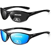 LKEYE Bifocal Reading Sunglasses Men Women Sports Style Sun Reader Wrap Around Build-In UV Protection Driving glasses LK6092