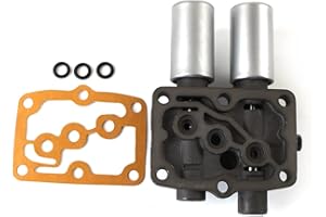 Kessocco 28250-P6H-024 Transmission Dual Linear Shift Solenoid Replacement for Honda Accord Odyssey Pilot Prelude Acura