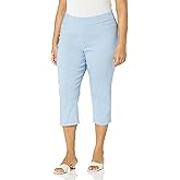 Briggs New York Womens Plus-Size Pull on Capri L Pocket