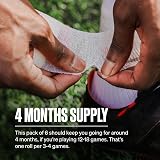 SPORTTAPE 6 Rolls 5cm x 4.5m White Self-Adhesive Cohesive Bandage view 3