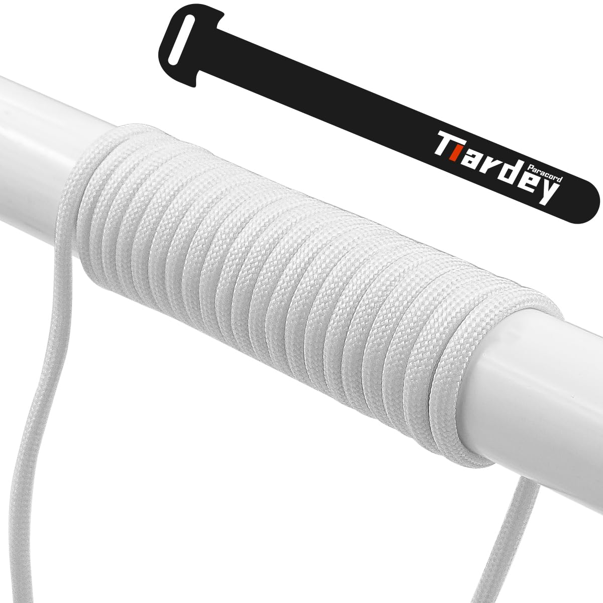 Tiardey PPF-007 Paracord 4mm 100ft (31m) 7 Core Strand,Tear-resistant,Nylon Cord,Mil Spec Type III Paracord,Holds up to 250kg for Outdoor Survival Camping