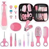 Baby Grooming Kit - 19 in 1 Nursery Essentials Baby Registry Shower Gift for Newborns, Infants, Toddlers, Boys, Girls Kids-Sa