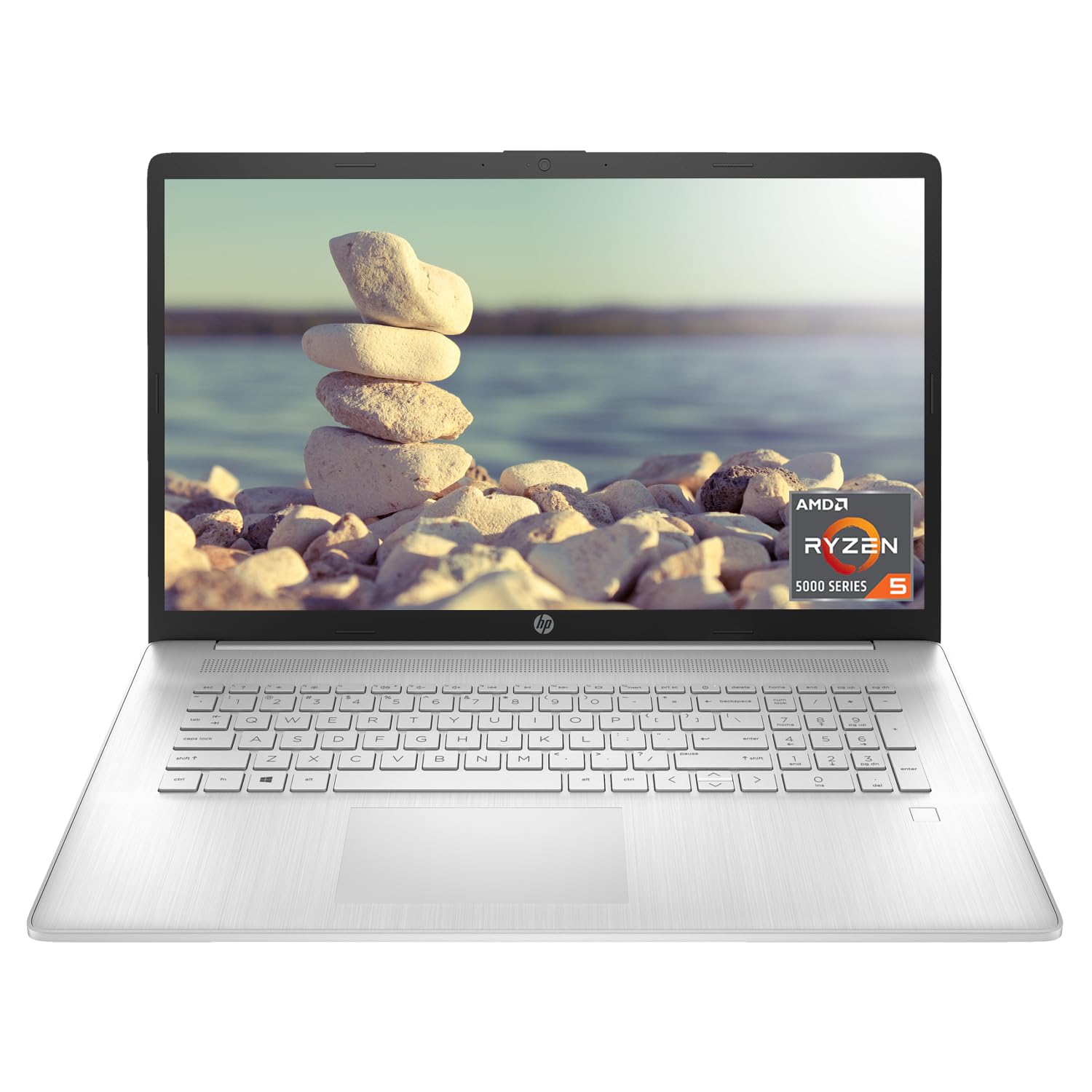 HP 17 Laptop, 17.3" FHD Screen, AMD Ryzen 5