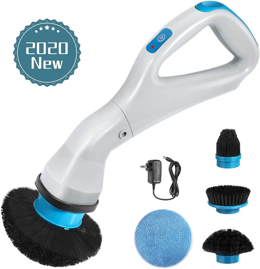 Electric Spin Scrubber, 360 Power Bathroom Scrubber