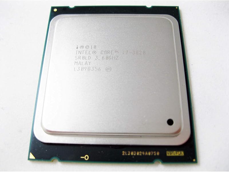Intel Core i7-3820 Processor 3.60 GHz LGA-2011 CM8061901049606 Renewed