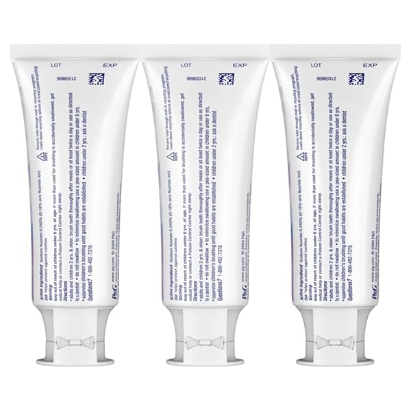 CREST 3D WHITE BRILLIANCE BRIGHT MINT TEETH WHITENING TOOTHPASTE, 4.3 OZ PACK OF 3, 100% MORE SURFACE STAIN REMOVAL, 24 HOUR ACTIVE STAIN PREVENTION, WHITER TEETH IN 3 DAYS