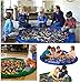 Twitterplaza Toy Storage Bag For Baby and Kids Toys Organizer Quick Toy Mat Simple, Portable - Blue 60Inch