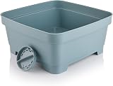 Minky 11L Washing Up Bowl with Plug & Strainer Olivine UK Made view 5