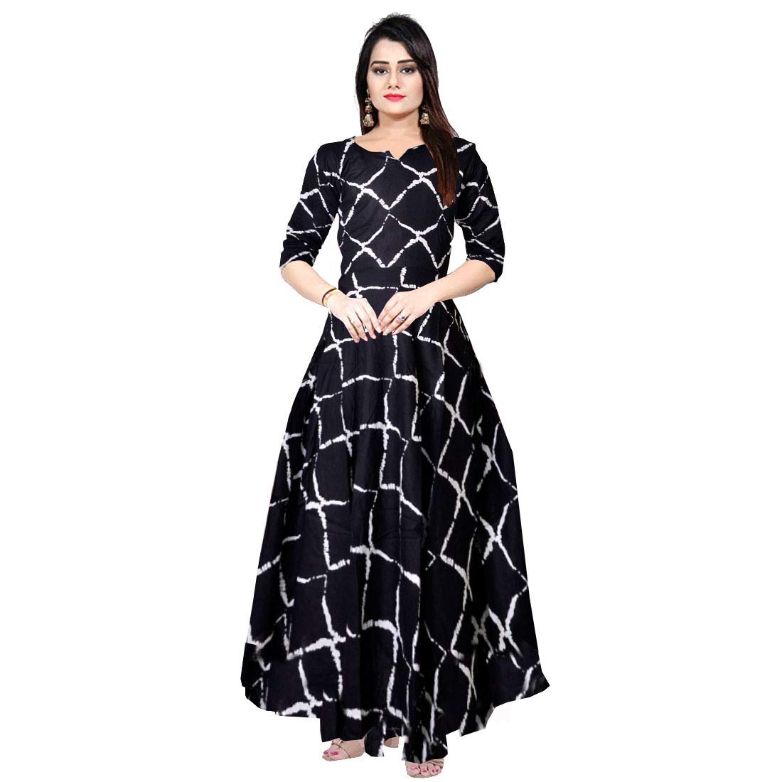 trendy fab women's heavy reyon party wear dress gowns