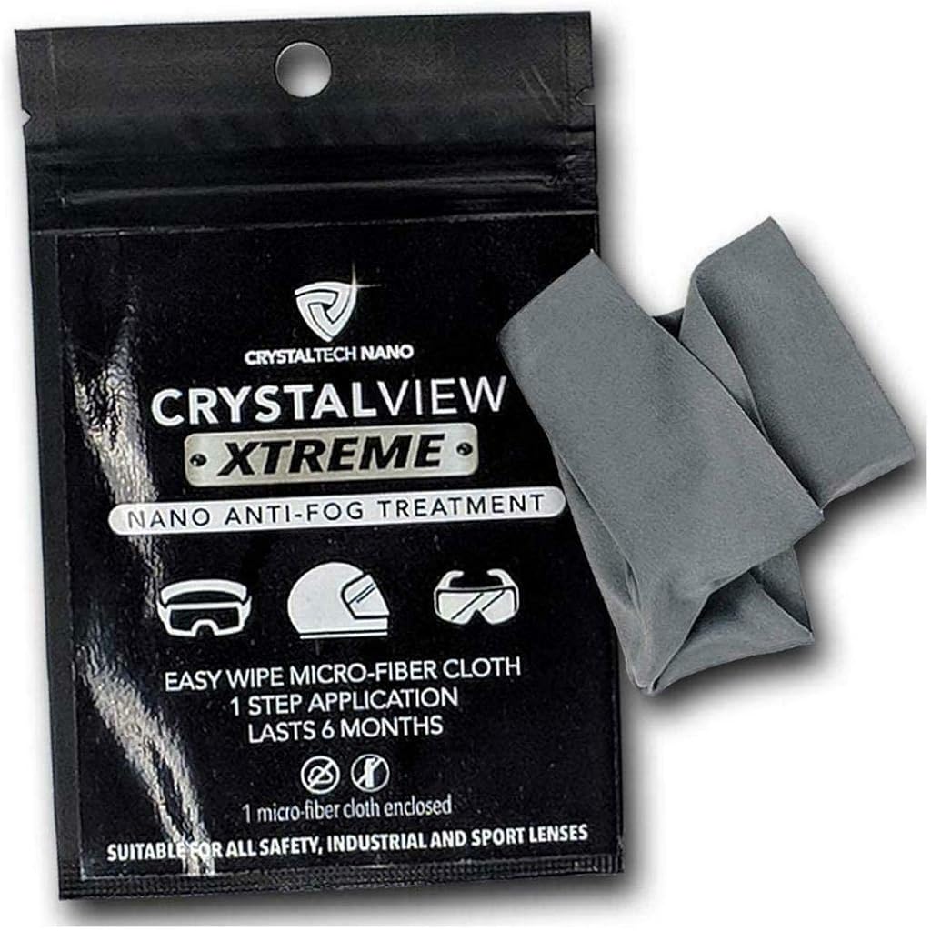 Buy CrystalTech Nano AntiFog Wipe Treatment for Glasses, Goggles