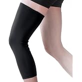 RISURRY Knee Brace Undersleeve - Knee Undersleeves for Women &amp; Men Leg Undersleeve for Knee Brace, Closed Patella,XL (Pack of 1)