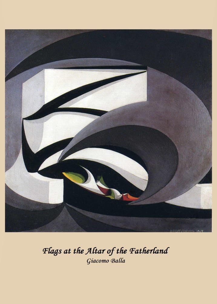 Balla Bandiere all' altare della patria C1915