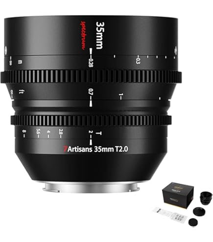 Amazon.com : 7Artisans 12mm T2.9 Large Aperture APS-C Ultra