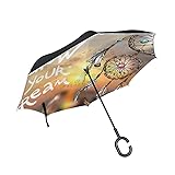 Reverse Umbrella Follow Your Dream Dreamcatcher