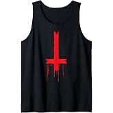 Upside Down Inverted Cross Tank Top