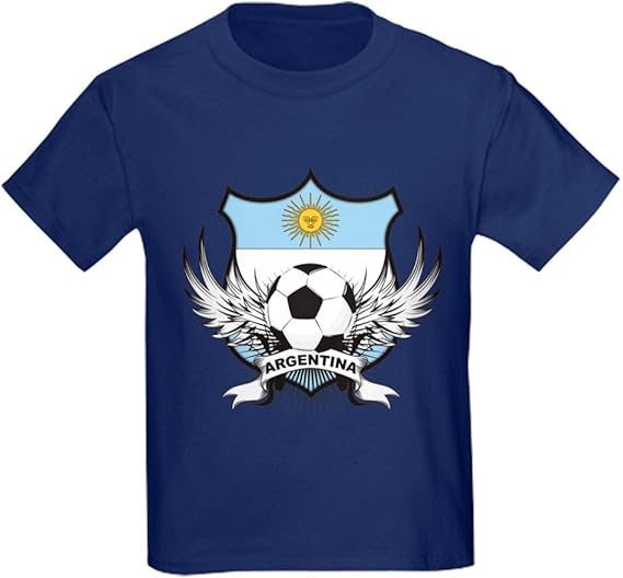CafePress Argentina Soccer Youth Kids Cotton TShirt Clothing