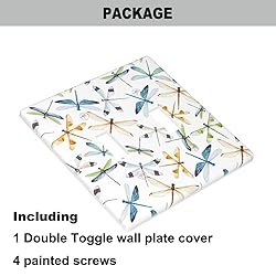 Pznen Dragonfly Garden Light Switch Covers Spring