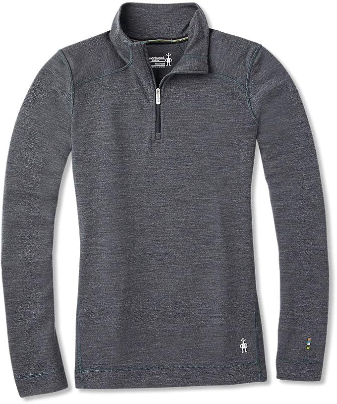 smartwool zip top