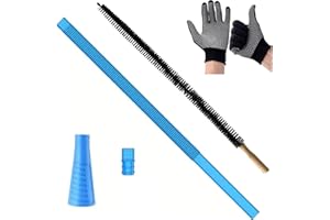 EBIEFLY Universal Dryer Vent Cleaner Kit Compatible with All Vacuum Cleaner Include Vacuum Hose Attachment Accessories Brush Lint Brush,Dryer Vent Vacuum Hose with Gloves