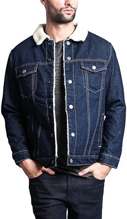 black denim work jacket