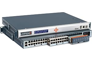 Lantronix SLC 8000 Advanced Console Manager - Secure Out-of-Band Management - Modular 8-48 Serial Ports (RJ45/USB) - Dual GbE - AC/DC Power - SLC80161201S