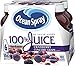 Ocean Spray 100% Juice Cranberry Concord Grape, 10 Ounce Bottles (Pack Of 6 )