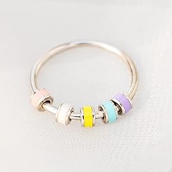 STORYJEWELLERY Fidget Rings for Women, Anxiety Ring