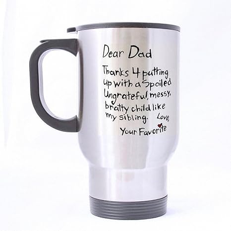 dear dad mug