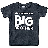 Promoted to Big Brother Shirt for Little Boys Toddler Baby Announcement Outfits