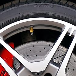 4 PCS Car Tire Valve Stem Cap/Cover, Airtight