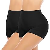 Womens Seamless Shaping Boyshorts Panties Tummy Control Underwear Slimming Shapewear Slip Shorts