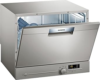 Siemens SK26E821EU iQ300 Geschirrspüler / A+ / 174 kWh/Jahr / 6 MGD / 2240 l/Jahr / Leise / AquaStop