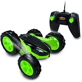 NKOK Stunt Twisterz RC Tornado Twister Remote Control Toy - Colors Vary (Green/Yellow)